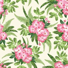 Seamless exotic pattern N41