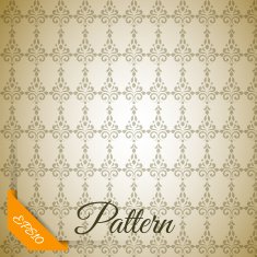 pattern with drop ornament