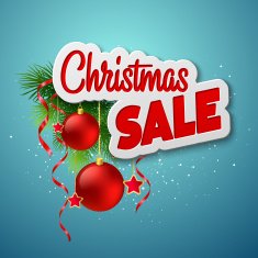 Christmas lettering card with holly and fir-tree branch Vector illustration