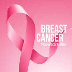 Breast Cancer Awareness Ribbon Background Vector illustration N3