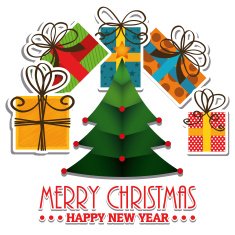 Illustration Vector Graphic Christmas N23
