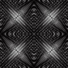 Ornate vector monochrome abstract background