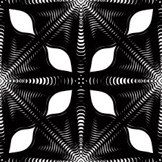 Ornate vector monochrome abstract background N4