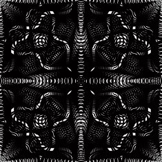 Ornate vector monochrome abstract background N5