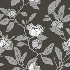 Seamless Pattern with floral ornament N27
