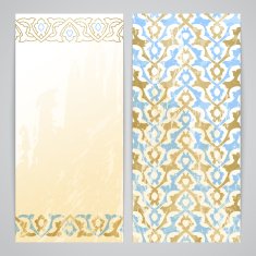 Flayers with arabesque decor N3