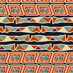 Tribal seamless ethnic texture Vector illustration