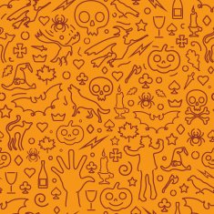 Halloween seamless pattern N42