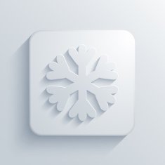 Vector modern snowflake light icon N2