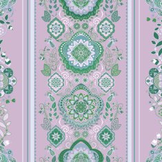 Striped floral pattern N6