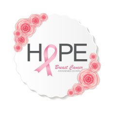 Breast cancer awareness pink ribbon Vector Illustration N4
