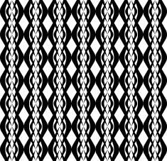 Black and white seamless pattern abstract background N54