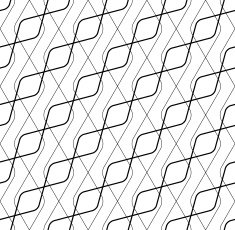 Black and white geometric seamless pattern with line N2