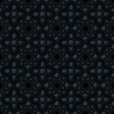 Arabesque seamless beautiful background pattern N4