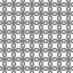 Seamless pattern of intersecting braids N4