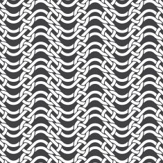 Seamless pattern of curly grating