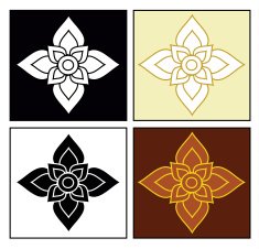 Thai pattern set