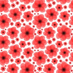 Floral Seamless Pattern Background Vector illustration N11