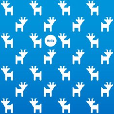 Abstract Chinese New year pattern with goats Vector background