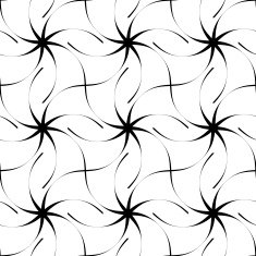Black and white seamless pattern abstract background N55