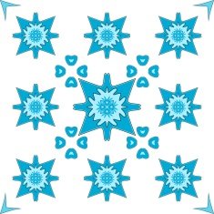 Seamless pattern with abstract elements N3