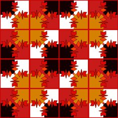 Seamless abstract pattern ornament geometric background N4