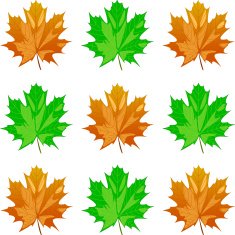 maple leaves N12