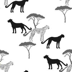 Seamless pattern with savanna animals-05