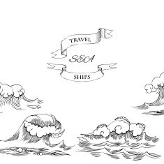 background with waves N5