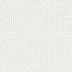 Vector seamless pattern in the form of a labyrinth N3