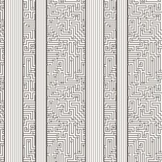 Vector seamless pattern in the form of a labyrinth N4
