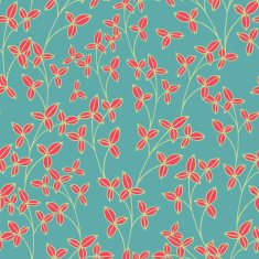 Floral vector seamless pattern N13