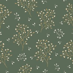 Floral vector seamless pattern N15