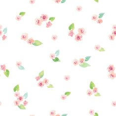 Watercolor floral pattern N29