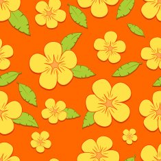 Seamless floral pattern vector illustration N9
