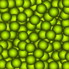 glow green circle abstract background