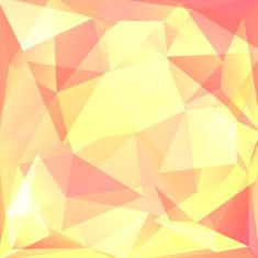 abstract background consisting of yellow orange triangles N3