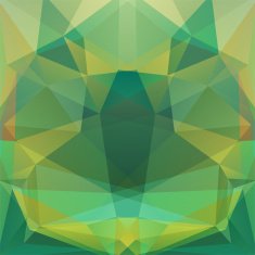 abstract background consisting of green triangles N3