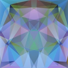 abstract background consisting of triangles Blue violet colors