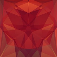 abstract background consisting of red brown triangles