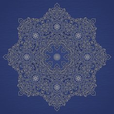 Vector pattern in Eastern style N9