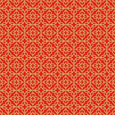 Golden seamless Chinese style lattice cross diamond geometry pattern background