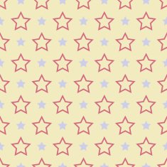 Nice seamless pattern Sweet red blue