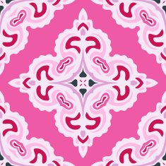 Pink abstract Seamless pattern tile