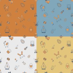 Easter Seamless Pattern N21