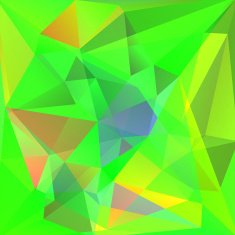 abstract background consisting of green triangles N9