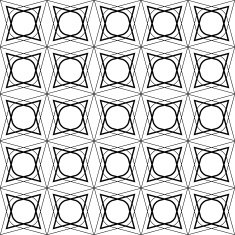 Black and white geometric seamless pattern abstract background N36
