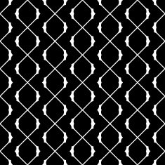 Black and white seamless pattern abstract background N56