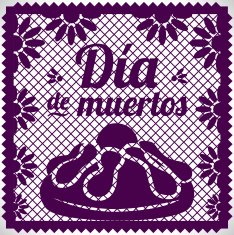 Day Of The Dead - Cut Out Paper N6