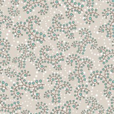 Seamless colorful background with abstract floral pattern N2